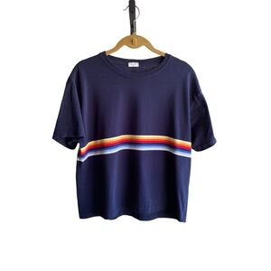 J. Galt Women’s Striped Shirt Navy